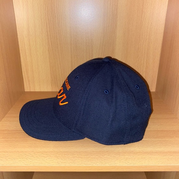 Navy Blue & Orange Cocaine Bear Ky For Ky Hat For Sale - Picture 4 of 7